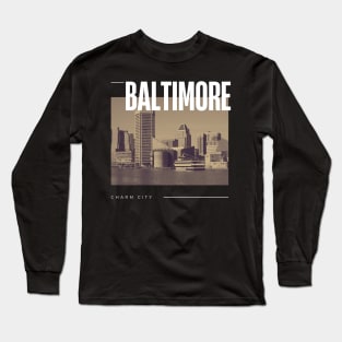 Baltimore city Long Sleeve T-Shirt